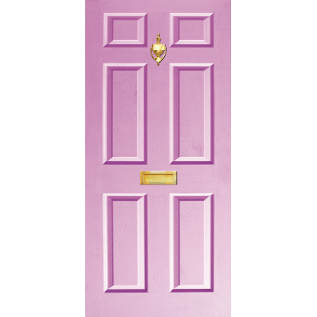 Door Decal - Dementia Friendly with Letterbox and Knocker